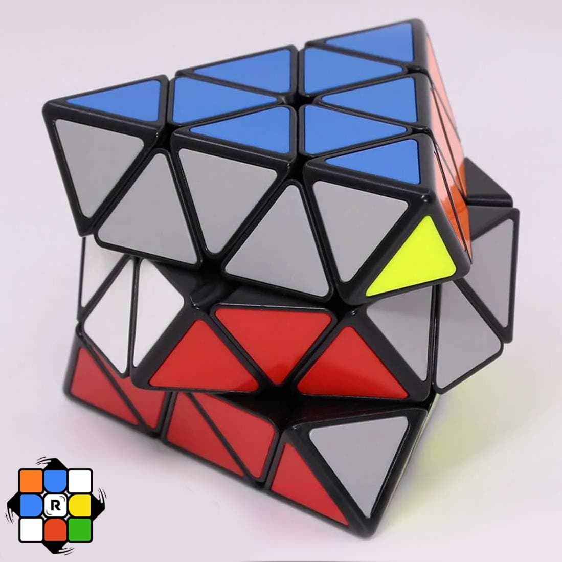 8 محور مگنت کای وای باکس دار QiYi Magnaetic FTO (Face Turning Octahedron) — تصویر ۴