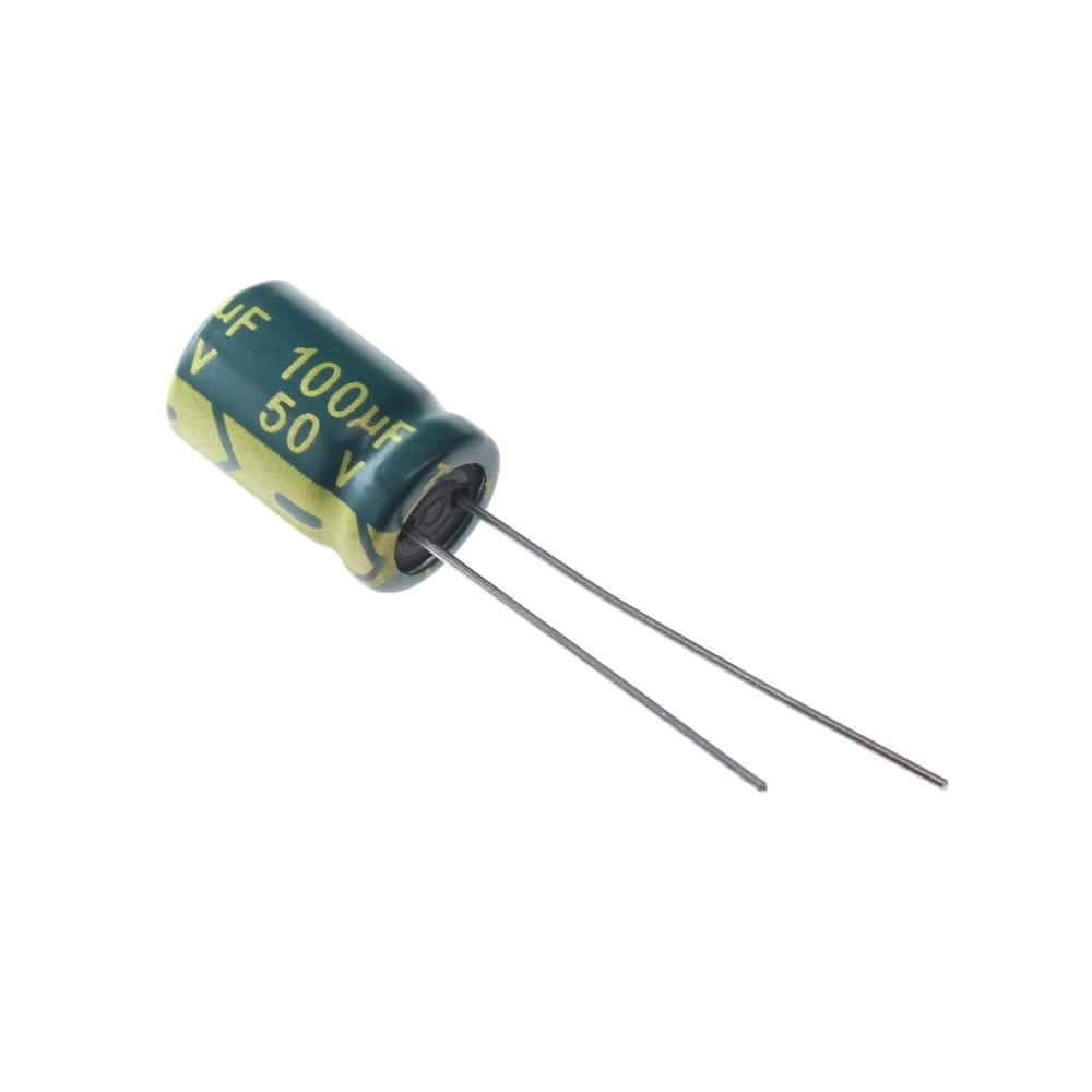 خازن الکترولیت 100 میکرو فاراد 50 ولت | 100UF 50V