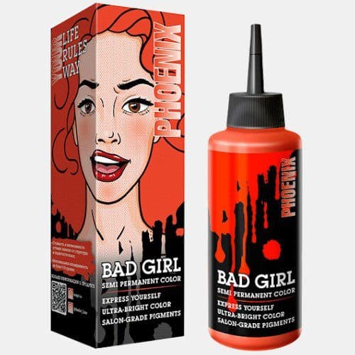 رنگ مو فانتزی بد گرل BAD GIRL مدل PHOENIX