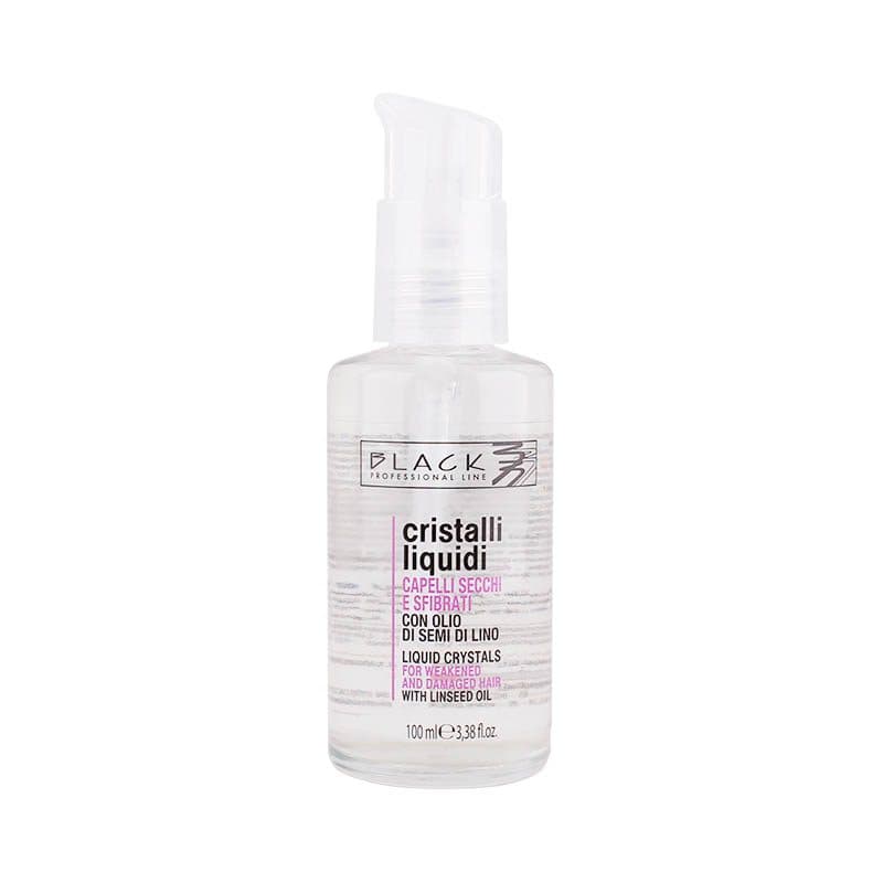 سرم تقویت کننده مو بلک پروفشنال مدل ترنسپرنت Black Liquid crystals حجم 100 میلی لیتر