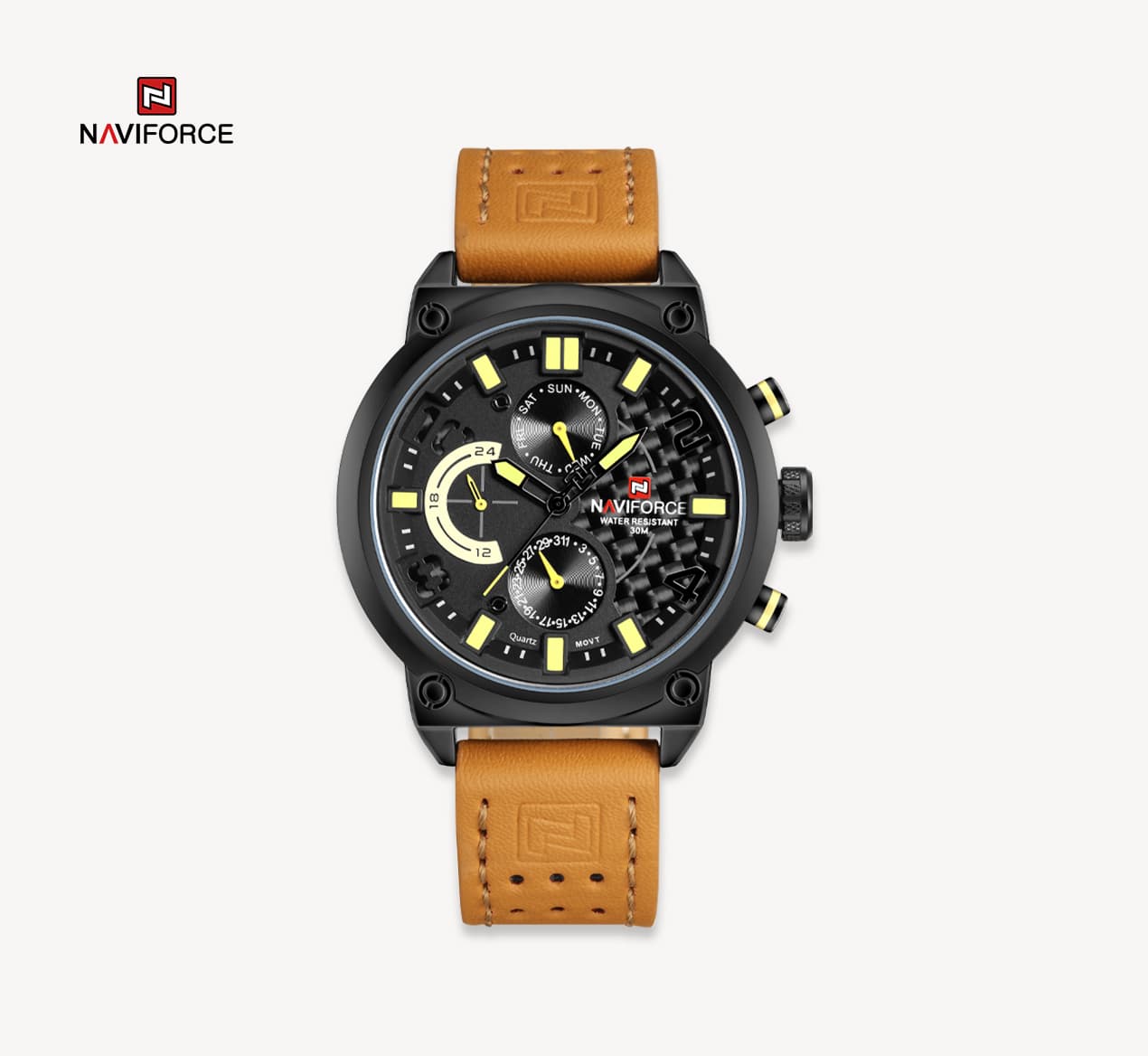 ساعت مچی نیوی فورس مردانه مدل Naviforce 9068 — تصویر ۵