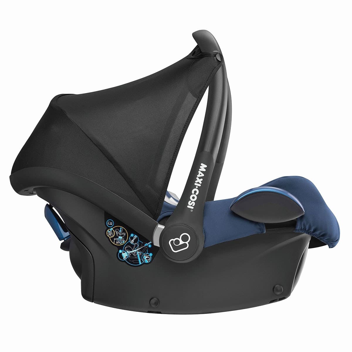 کر یر مکسی کوزی مدل کابریو فیکسMaxi-Cosi CabrioFix Nomad Blue — تصویر ۴