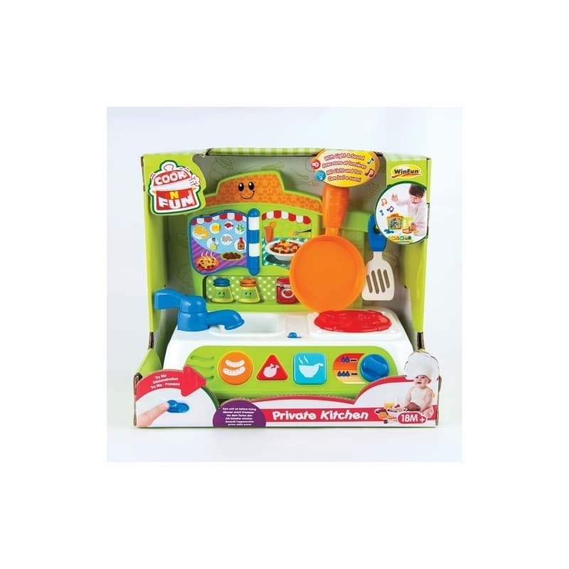 آشپزخانه موزیکال وین فان Winfun My First Private Kitchen — تصویر ۳