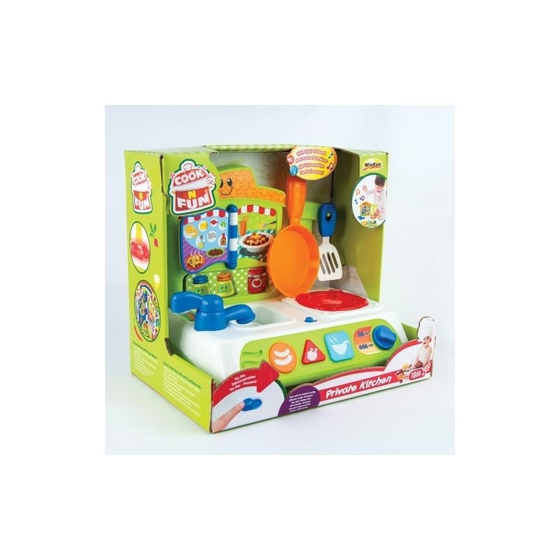 آشپزخانه موزیکال وین فان Winfun My First Private Kitchen — تصویر ۲