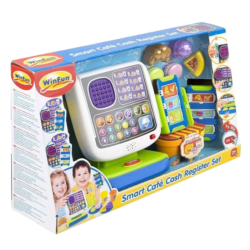 اسباب بازی صندوق هوشمند وین فان Winfun Café Cash Register — تصویر ۲