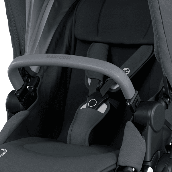 کالسکه مکسی کوزی مدل ادورا 4 چرخ Maxi-Cosi Adorra Scribble Black کد کالا: 1310800110 — تصویر ۳