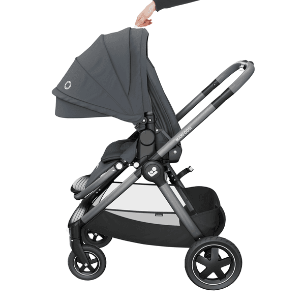 کالسکه مکسی کوزی مدل ادورا 4 چرخ Maxi-Cosi Adorra Scribble Black کد کالا: 1310800110 — تصویر ۷