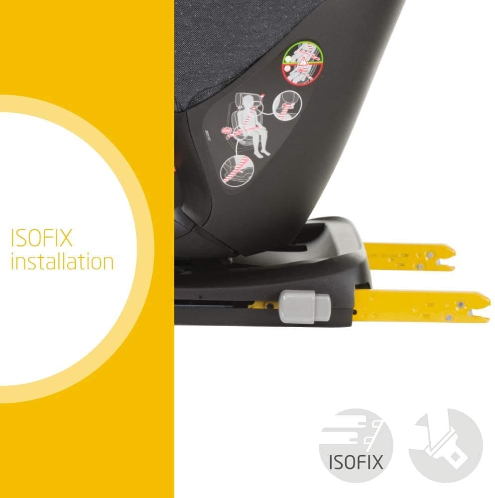 صندلی ماشین مکسی کوزی مدل رودی فیکس Maxi-Cosi RodiFix AirProtect Sparkeling Grey کد کالا: 88249567 — تصویر ۳