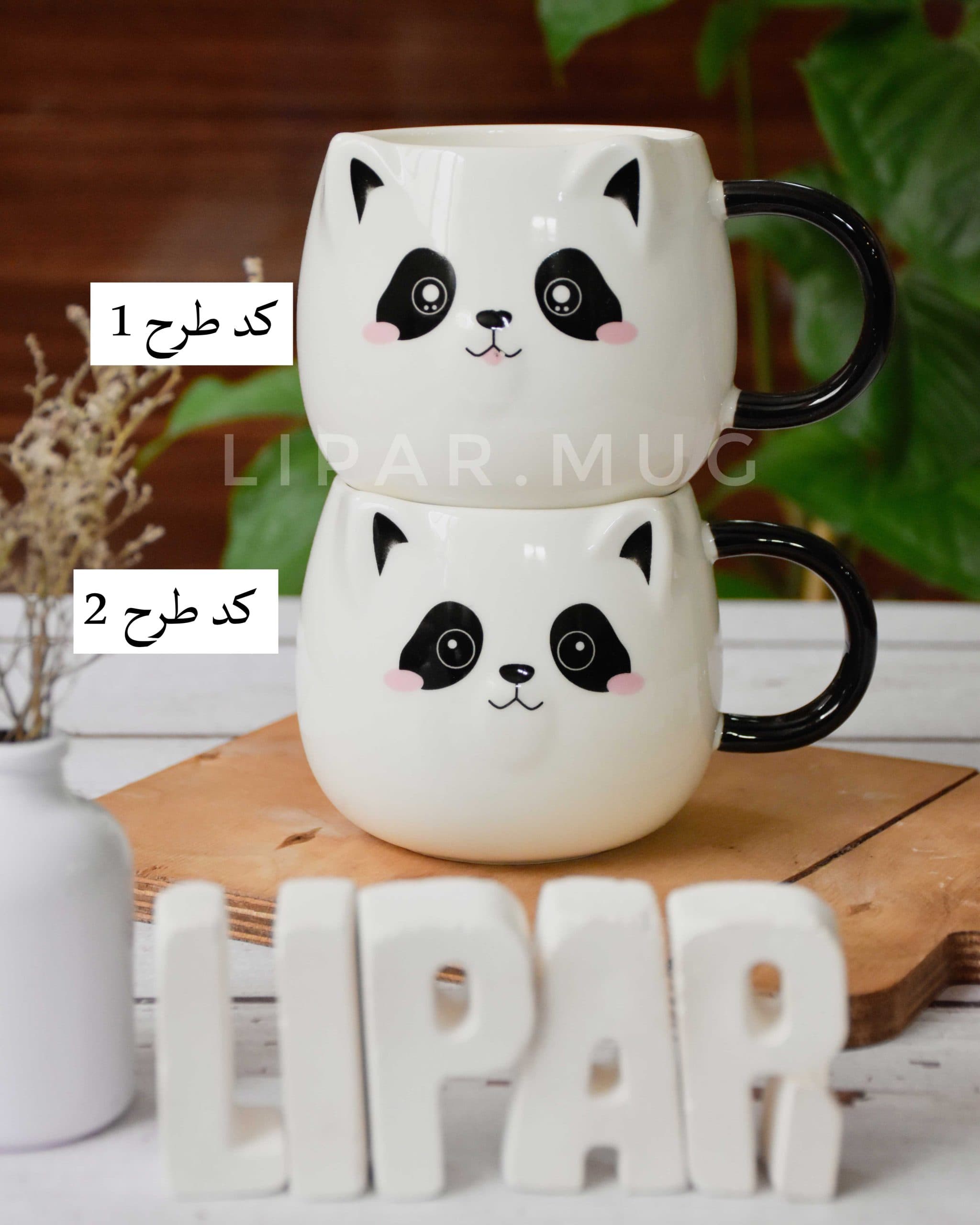 ماگ پاندایی گوش برجسته — تصویر ۳