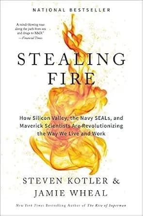 و دانلود نسخه کامل کتاب زبان اصلی Stealing Fire: How Silicon Valley, the Navy SEALs, and Maverick Scientists Are Revolutionizing the Way We Live and Work | دانلود کتاب خارجی