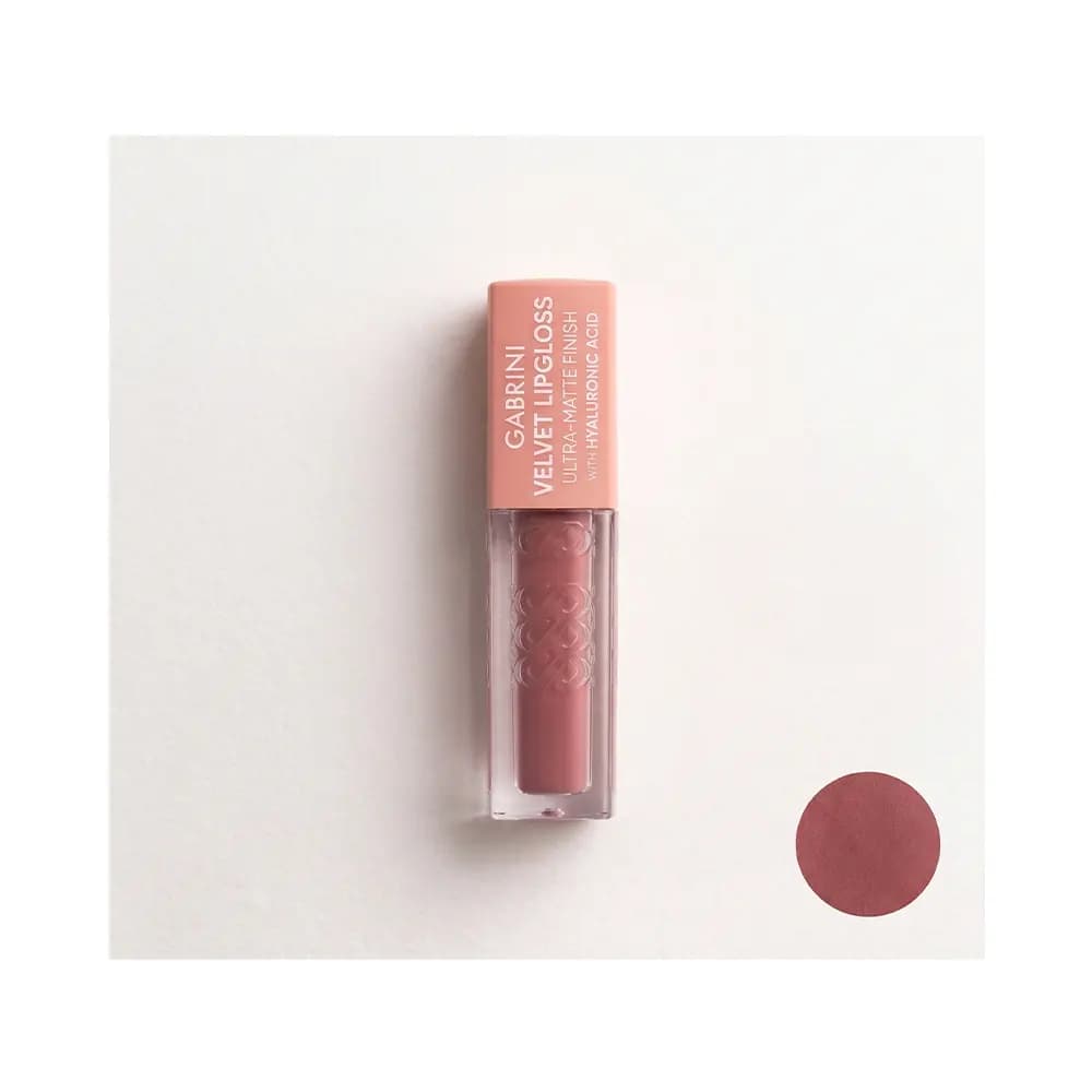 رژ لب مایع گابرینی براق (لیپ گلاس) Nude Velvet شماره 01 اورجینال
