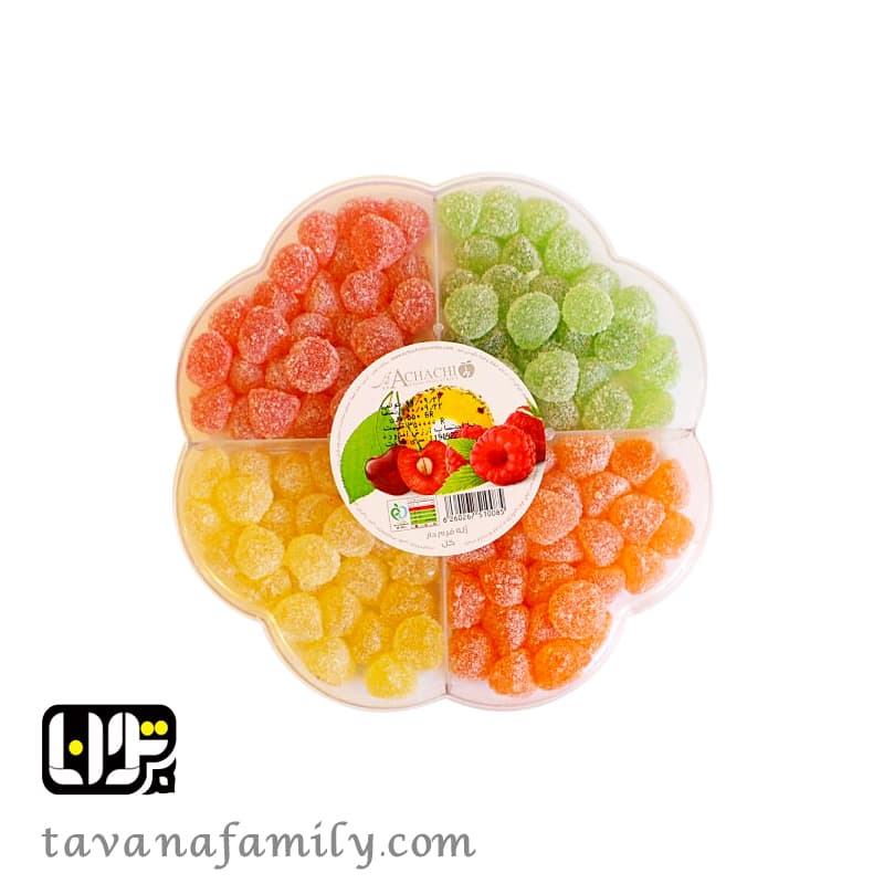 ژله شکری گل بنفشه آچاچی