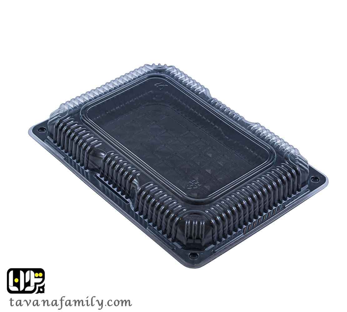 ظرف طلقی باقلوا با ابعاد 16*23 سانتی