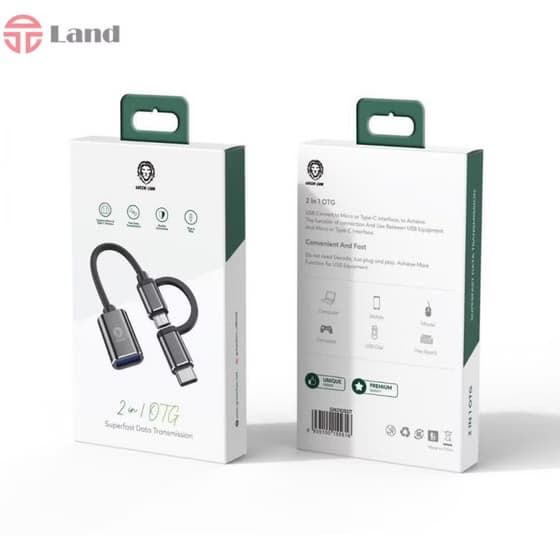 تبدیل گرین لاین GREEN LION OTG 2 in 1 کد M11053