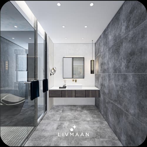 سرامیک 60*120 مات داکوتا گرافیتو پراندا — تصویر ۳