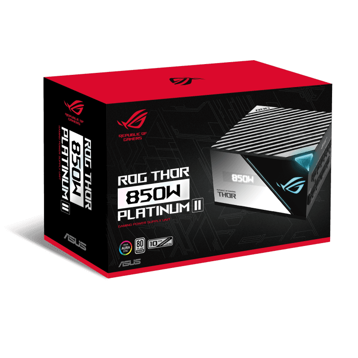 پاور ماژولار ایسوس مدل ROG THOR 850W Platinum II — تصویر ۲