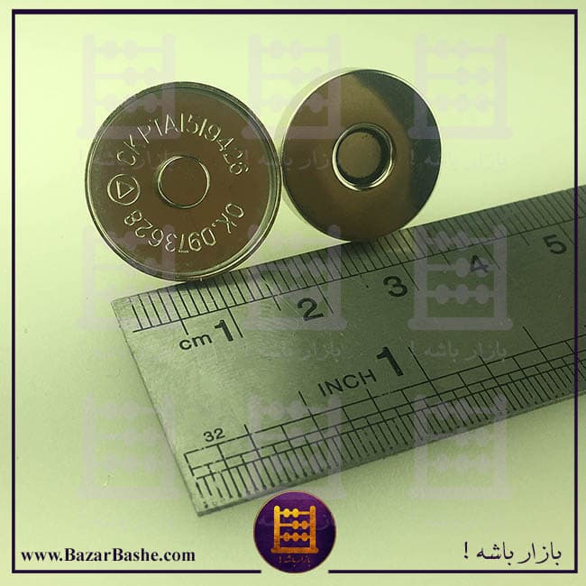 دکمه اهنربایی قابلمه ای ، دکمه مگنتی آهنربایی — تصویر ۷