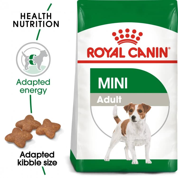 غذای خشک سگ بالغ نژاد کوچک رویال کنین Royal Canin Mini Adult وزن 4 کیلوگرم — تصویر ۲