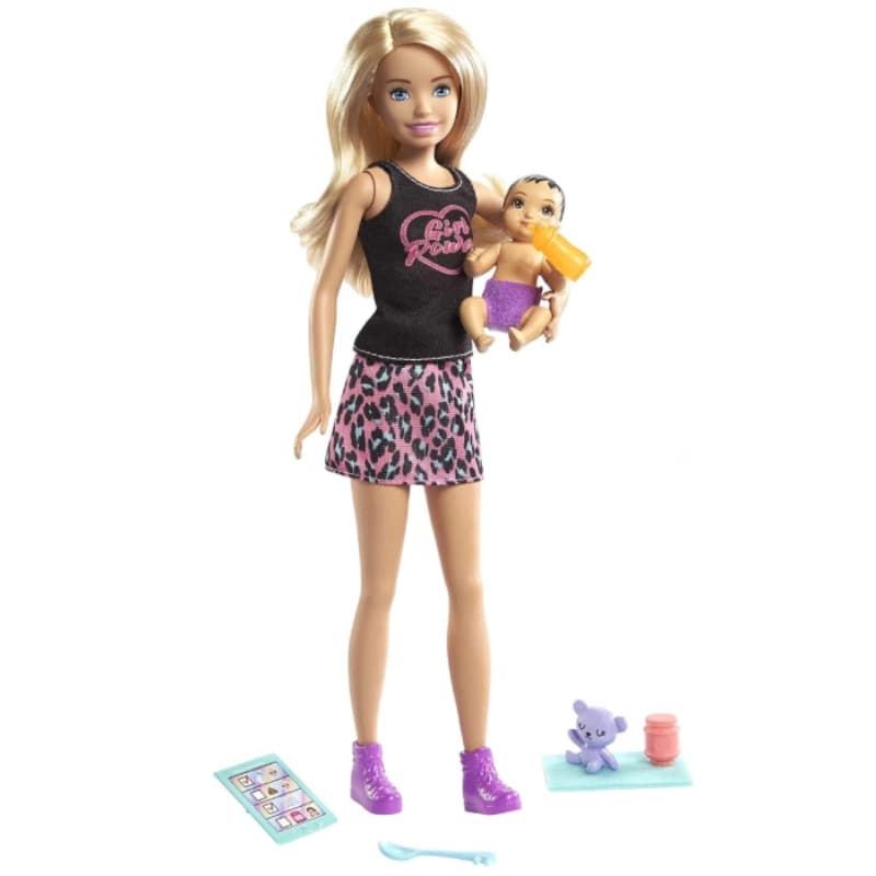 عروسک باربی ست اسکایپر با لوازم جانبی Babysitters Inc.™ – مراقبت از بچه‌ها به سبک باربی — تصویر ۳