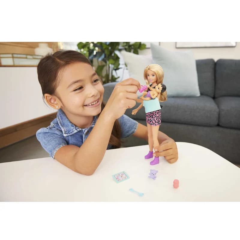 عروسک باربی ست اسکایپر با لوازم جانبی Babysitters Inc.™ – مراقبت از بچه‌ها به سبک باربی — تصویر ۲