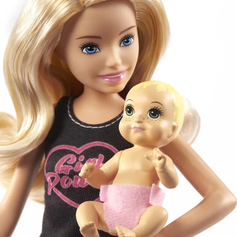 عروسک باربی ست اسکایپر با لوازم جانبی Babysitters Inc.™ – مراقبت از بچه‌ها به سبک باربی — تصویر ۷