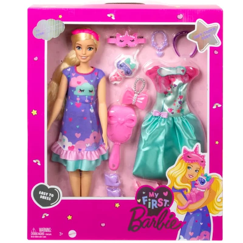 عروسک باربی My First Barbie مدل Malibu کد HMX24