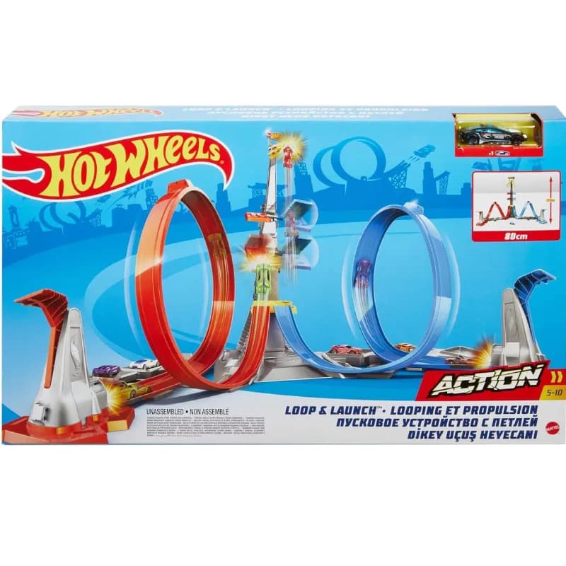 ست پیست هات ویلز مدل Hot Wheels Loop & Launch — تصویر ۷