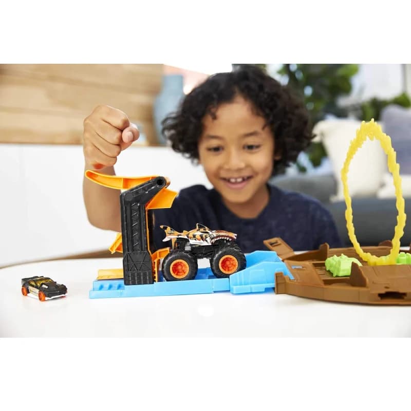ست هات ویلز تایر بدلکاری Hot Wheels Monster Trucks — تصویر ۶
