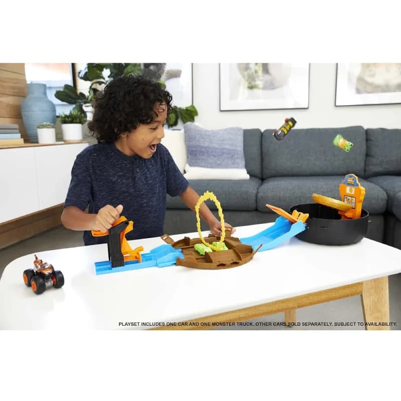 ست هات ویلز تایر بدلکاری Hot Wheels Monster Trucks — تصویر ۵