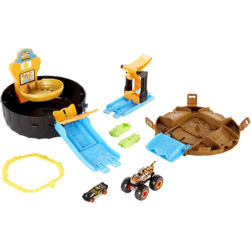 ست هات ویلز تایر بدلکاری Hot Wheels Monster Trucks — تصویر ۳