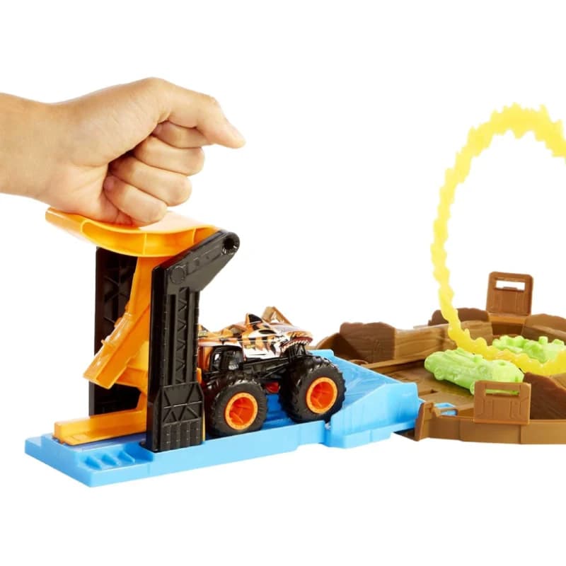 ست هات ویلز تایر بدلکاری Hot Wheels Monster Trucks — تصویر ۴