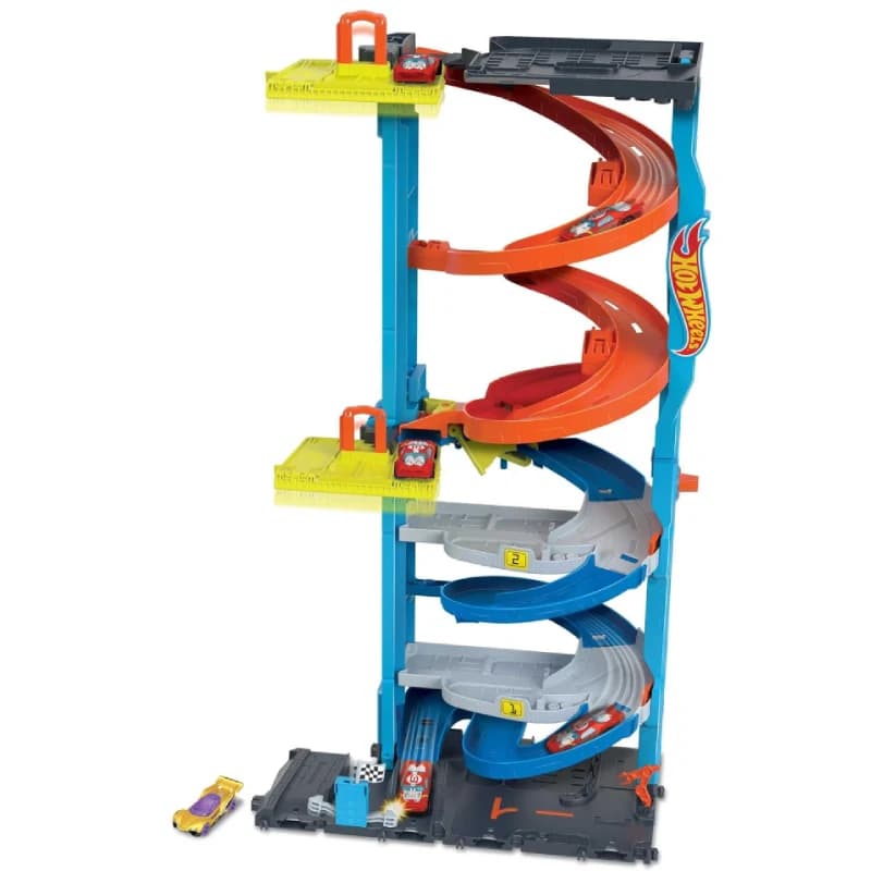 ست هات ویلز مدل Hot Wheels City Toy Car Track Set — تصویر ۵