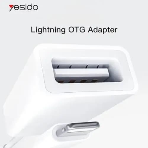 تبدیل USB به Lightning یسیدو YESIDO GS10 — تصویر ۲