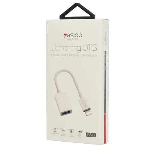 تبدیل USB به Lightning یسیدو YESIDO GS10 — تصویر ۳