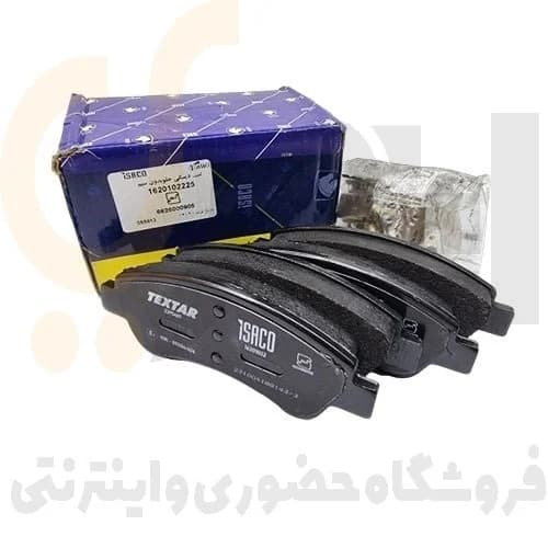 لنت ترمز دیسکی چرخ جلو 206 TU5-رانا،207 – ISACO – تکستار TEXTAR