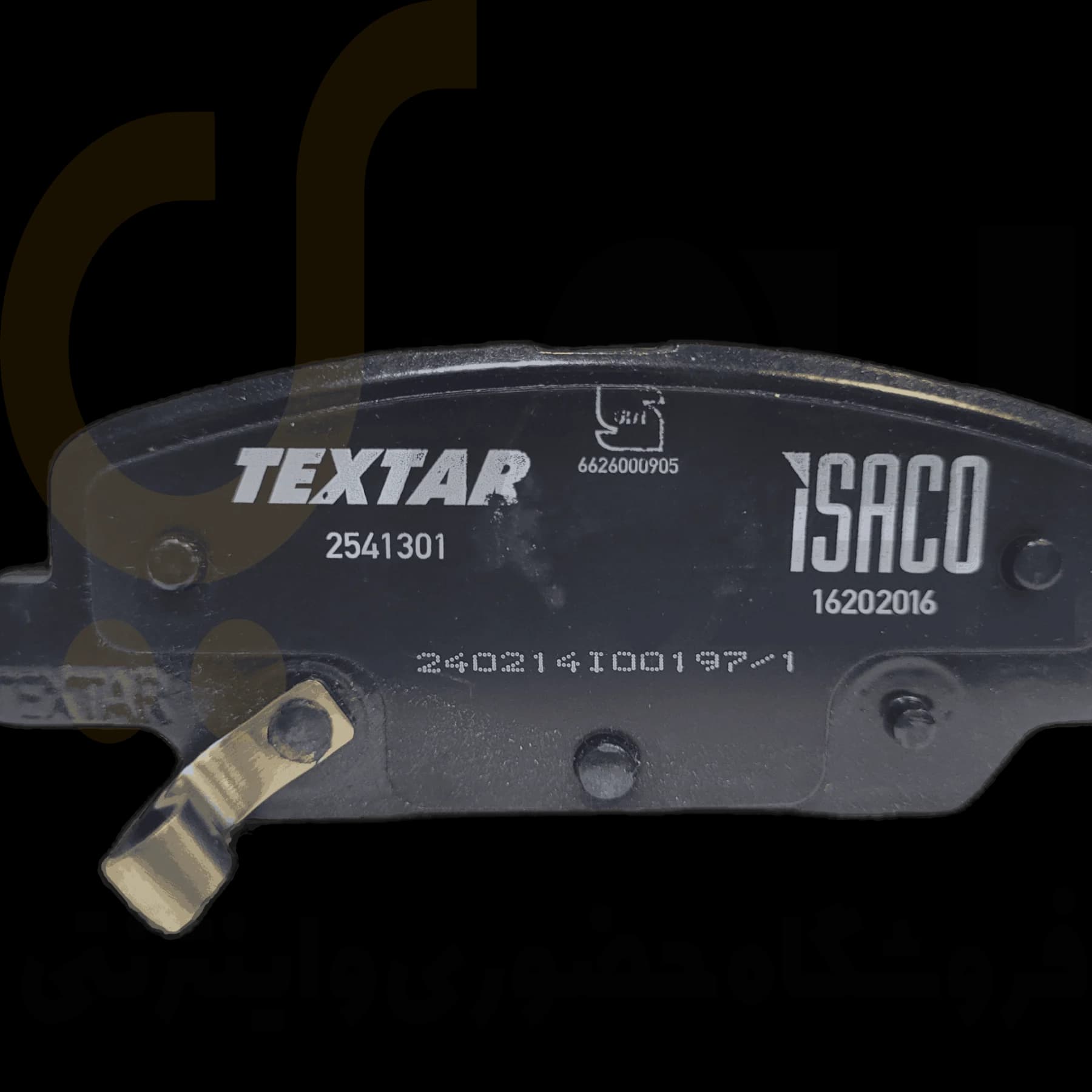 لنت ترمز دیسکی چرخ عقب رانا – ISACO – تکستار TEXTAR (ایران)