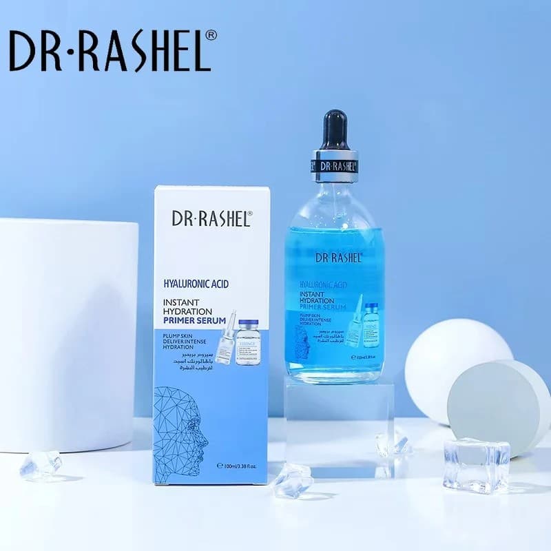 سرم آبرسان هیالورونیک اسید دکتر راشل رطوبت‌رسان قوی و شفاف‌کننده پوست 30ml — تصویر ۳