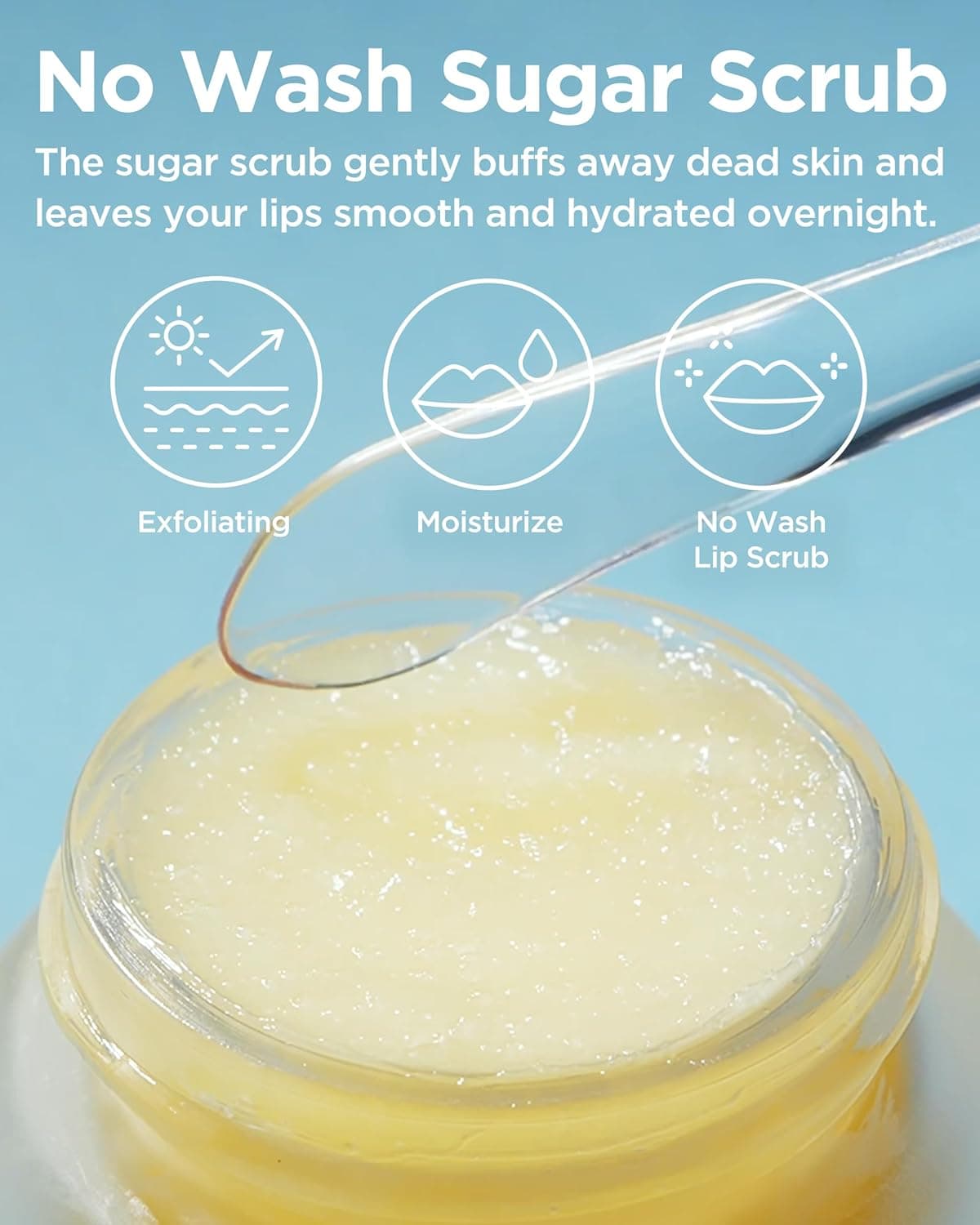 ماسک و اسکراب لب لیمو و شکر توکوبو TOCOBO Lemon Sugar Scrub Lip Mask حجم 20 میلی لیتر — تصویر ۴