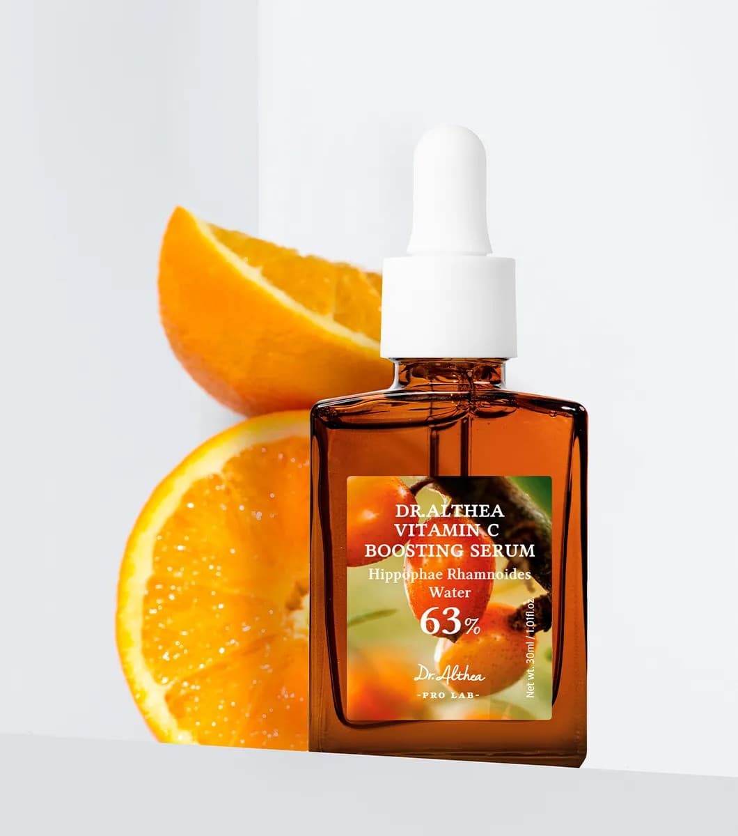 سرم ضدلک و روشن کننده ویتامین سی دکتر آلتیا20٪ Dr. Althea Vitamin C Boosting Serum مناسب انواع پوست حجم 30 میلی لیتر — تصویر ۲