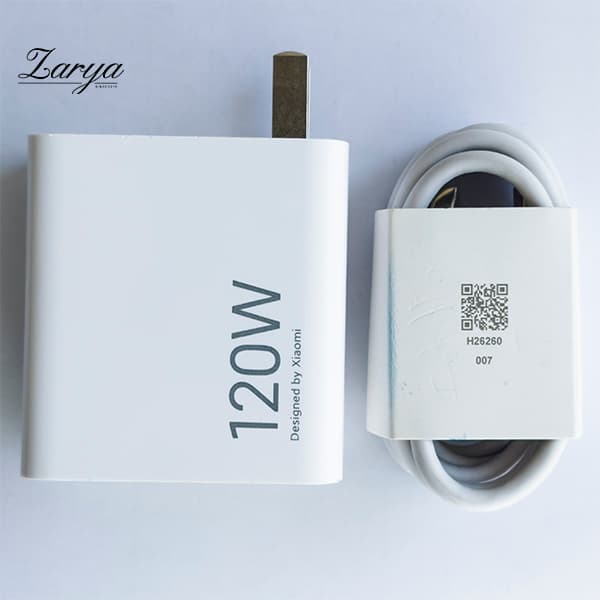 شارژر کامل 120 وات اورجینال شیائومی مدل سرکارتنی MDY-14-ED