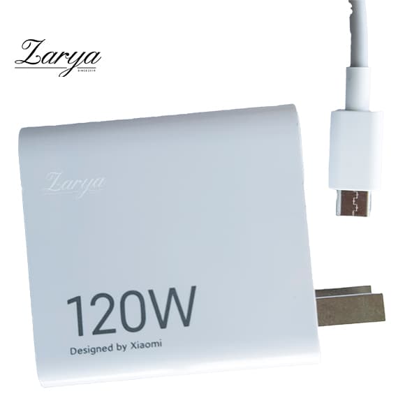 شارژر کامل 120 وات اورجینال شیائومی مدل سرکارتنی MDY-14-ED — تصویر ۸