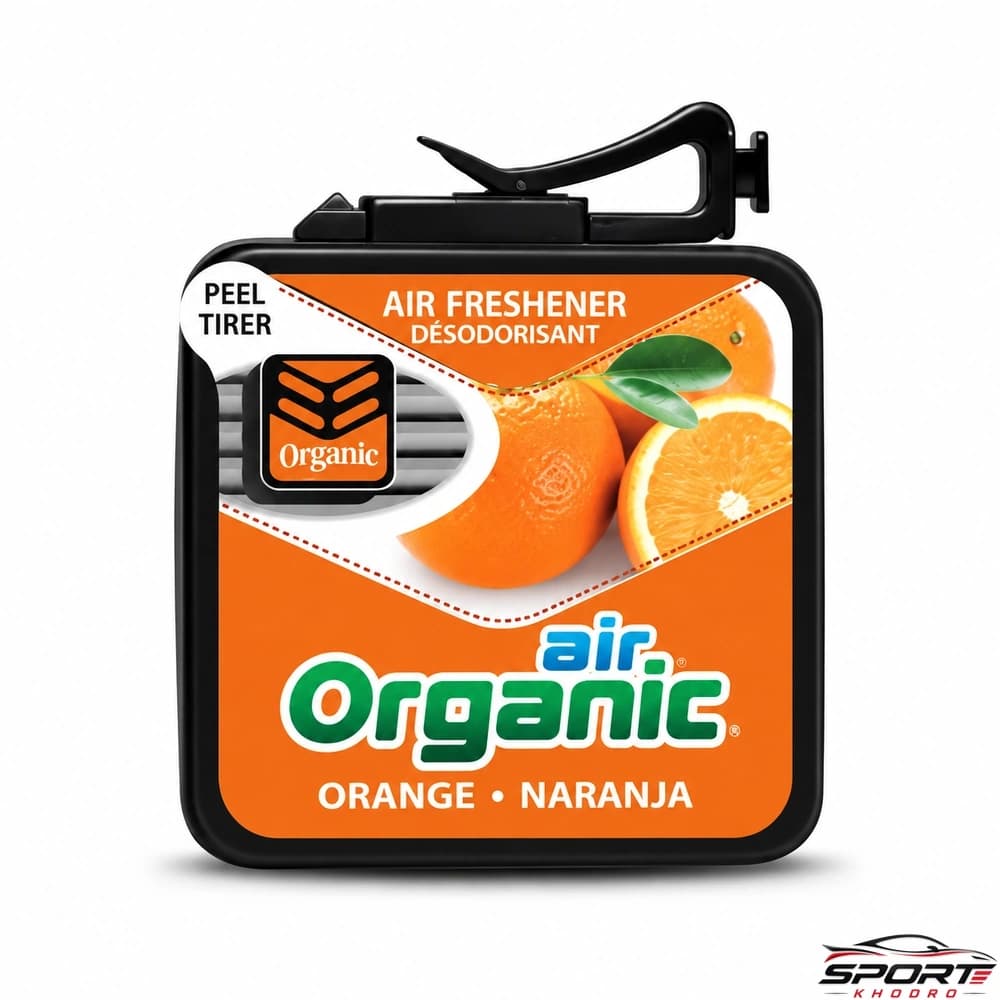 خوشبو کننده خودرو ارگانیک مدل دریچه کولری پرتقال – Orange