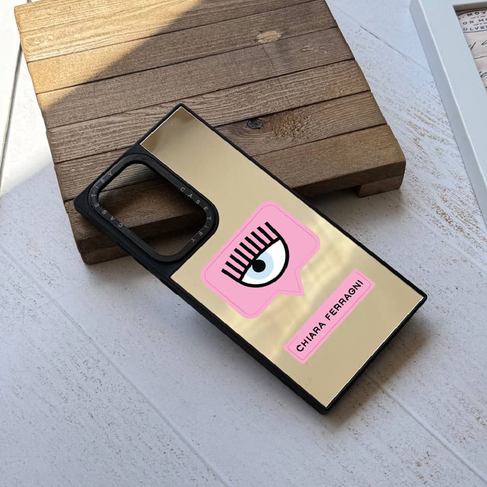 قاب آینه ای چاپی سفارشی (کد 0435) مدل chiara مناسب برای گوشی موبایل اپل آیفون Apple iPhone 7 / 8 / SE 2020 / 7 Plus / 8 Plus / X / XS / XR / XS Max / 11 / 11 Pro / 11 Pro Max / 12 / 12 Mini / 12 Pro / — تصویر ۳