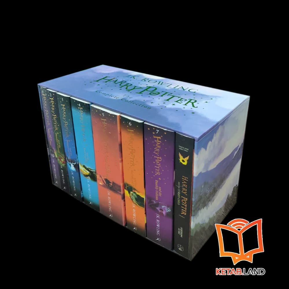 پک مجموعه کتاب های Harry Potter طلاکوب مشابه اورجینال — تصویر ۴