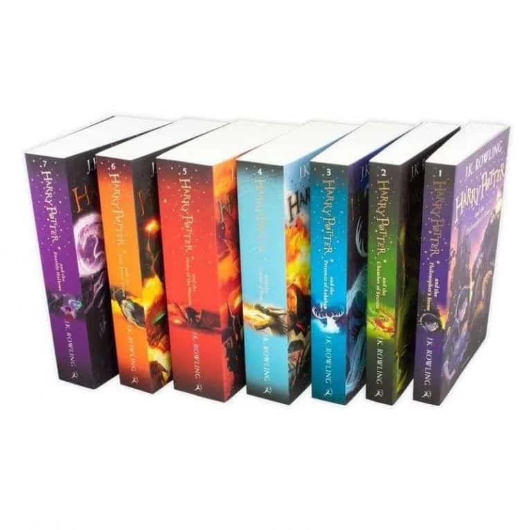 پک مجموعه کتاب های Harry Potter طلاکوب مشابه اورجینال — تصویر ۵