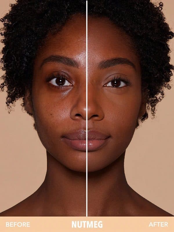 پنکک کرم پودری (پودر پایه) SKIN-FOCUS فول کاور – رنگ NUTMEG شیگلم SHEGLAM — تصویر ۲