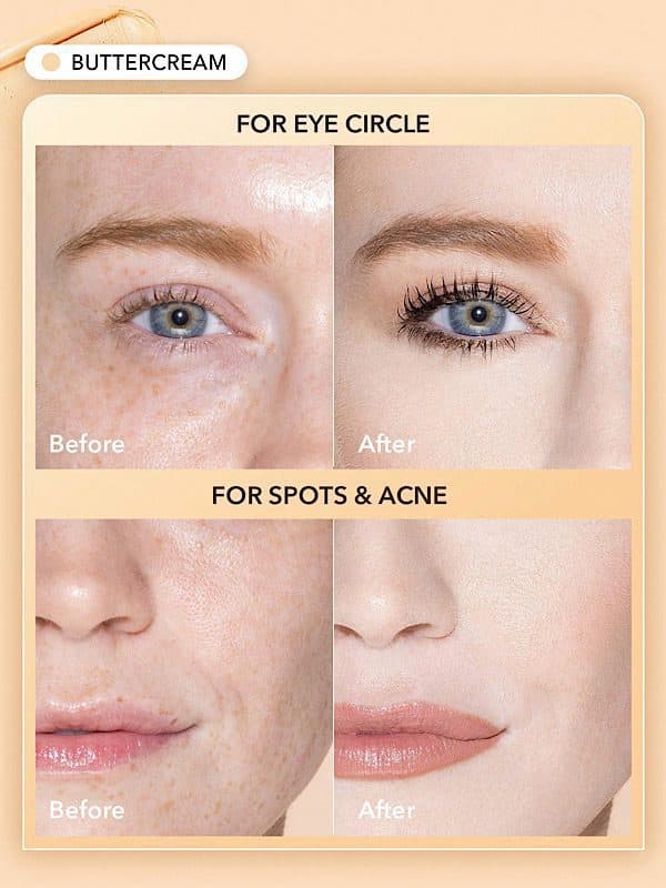 کانسیلر کرمی Rapid Retouch رنگ Buttercream شیگلم SHEGLAM — تصویر ۲