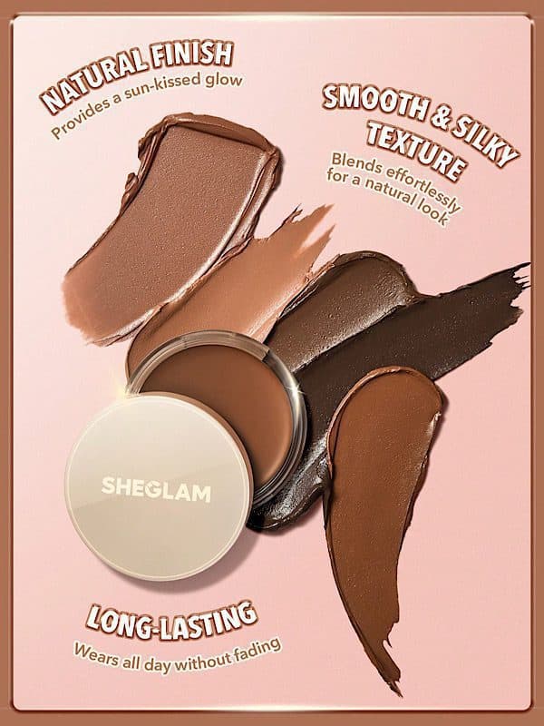 کرم برنزر Silk Haze رنگ Golden Sun (BM1)شیگلم SHEGLAM — تصویر ۴