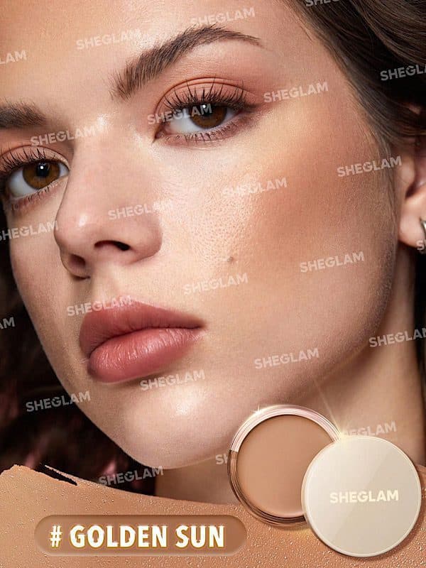 کرم برنزر Silk Haze رنگ Golden Sun (BM1)شیگلم SHEGLAM — تصویر ۵