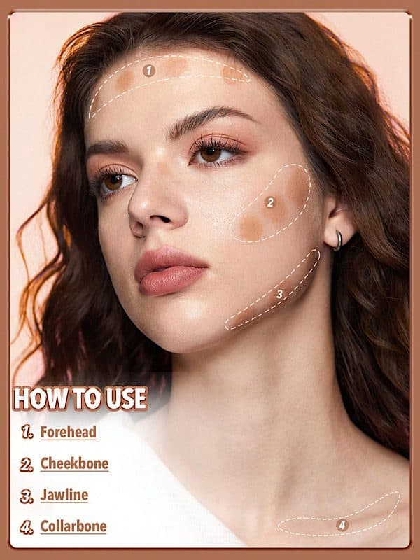 کرم برنزر Silk Haze رنگ Golden Sun (BM1)شیگلم SHEGLAM — تصویر ۶